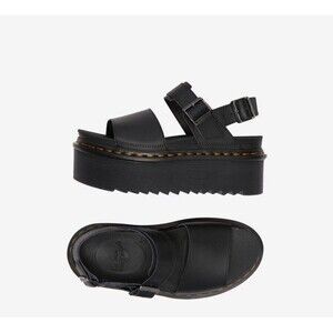 Dr. Martens Women’s Voss Quad Platform Sandal Black Hydro Size 10 New